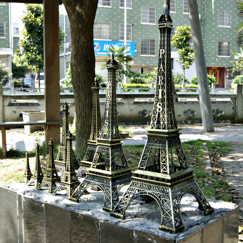 Винтажный декор металлическое ремесло ретро античная бронза Эйфелева башня