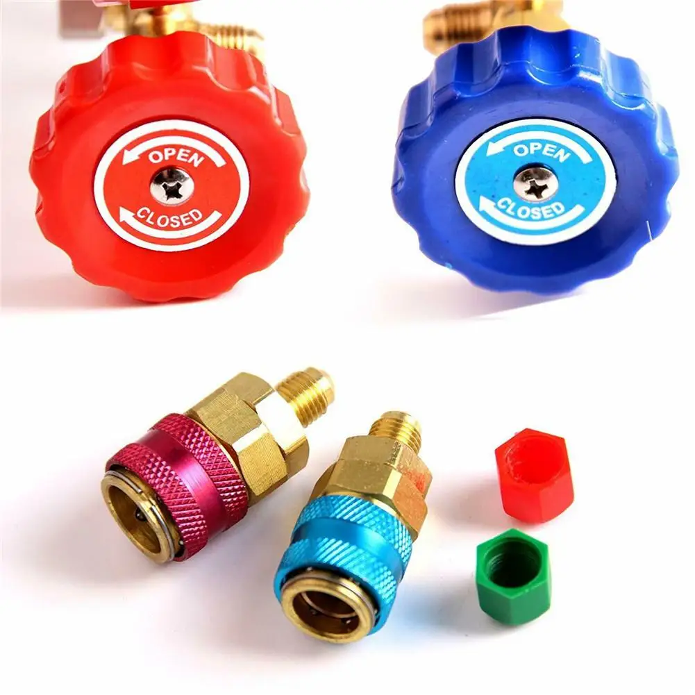 AC диагностический коллектор фреон манометр набор кондиционер инструмент для R134A