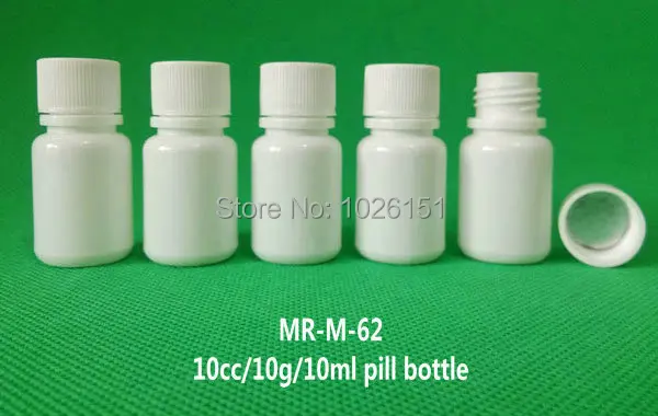 100+ 2 шт 10 мл 10 г 10cc HDPE белые маленькие пустые пластиковые бутылки для таблеток пластиковые контейнеры для лекарств с крышками и уплотнителем