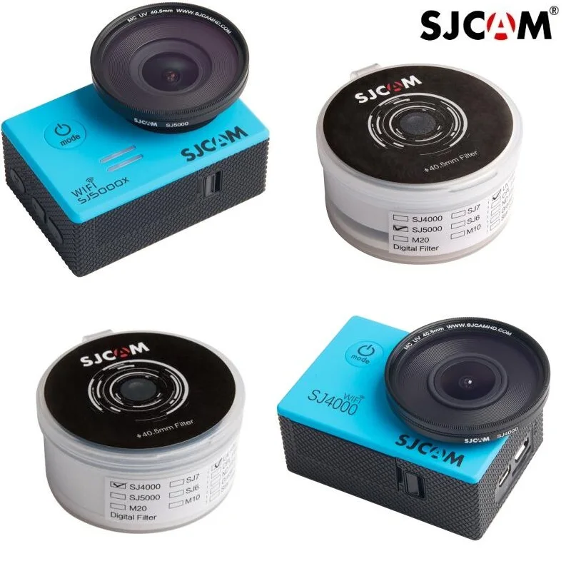 Оригинальная защитная крышка для объектива SJCAM SJ4000 SJ5000X Wi Fi из оптического стекла
