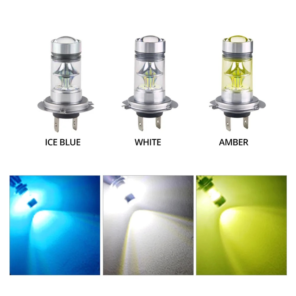 Avacom 2 шт. LED H7 H11 H3 Автомобильные противотуманные фары 12В 1200Lm 9005/HB3 9006/HB4 H8 H1 PSX24W 24В