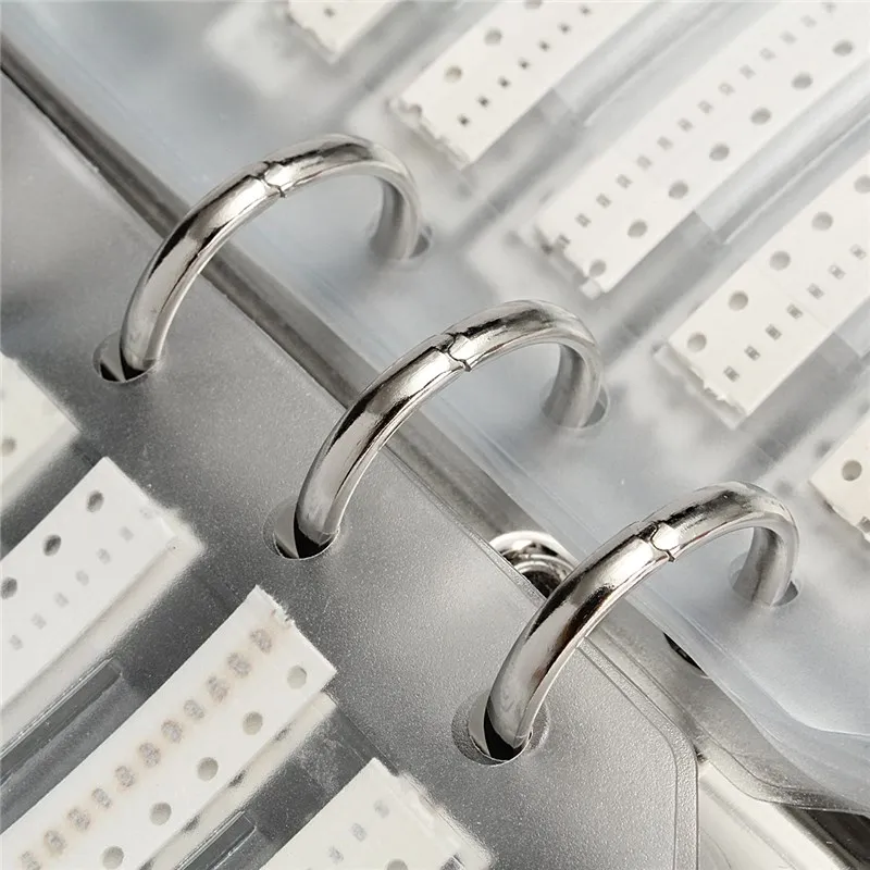 Новое поступление 0.5% 0402 SMD конденсатор Образец книга 80 валов X 50 шт 4000 шт конденсаторы Ассортимент набор образцов для продажи