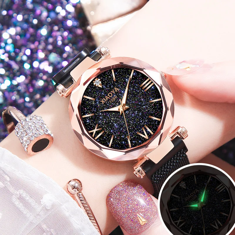 Reloj mujer relogio feminino 2018 роскошные женские часы из розового золота наручные Звездное
