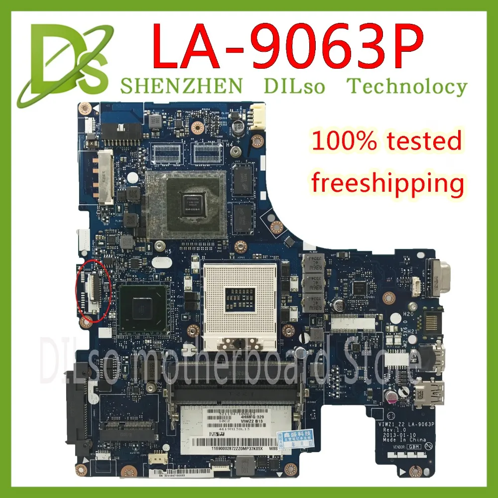 KEFU LA 9063P для Lenovo Z500 материнская плата ноутбука VIWZ1 Z2 с GT740M оригинальная 100% тестовая