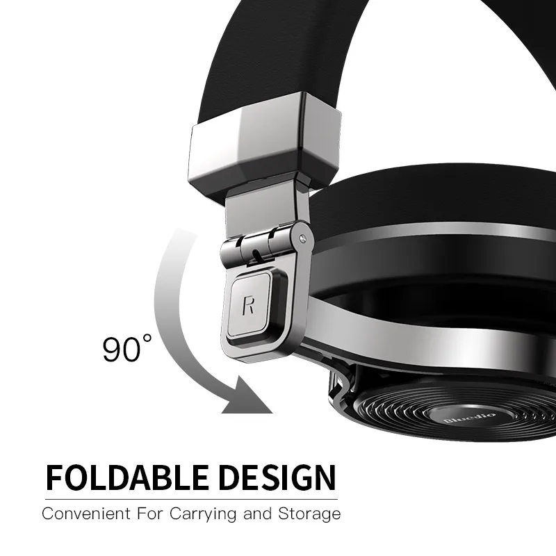 Беспроводные Bluetooth-наушники Bluedio T3 Plus 3D с микрофоном | Электроника