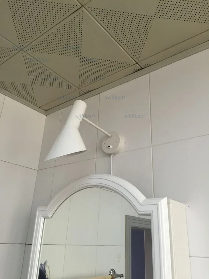 Настенный светильник Willlustr AJ черный белый настенный 2 размера|modern wall light|designer lightwall