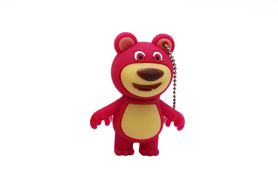TEXT ME милый картонный медведь модель usb флэш-накопитель 4 ГБ 8 ГБ 16 ГБ 32 ГБ 64 ГБ флешка, подарок usb 2,0