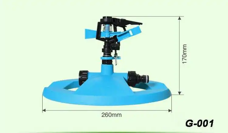 ABS наборы для полива 360 градусов Автоматическая вращающаяся система воды садовые