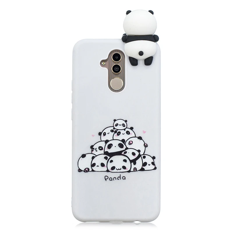 ETUI huawei Коврики 20 Lite чехол 3D Милый Панда Единорог силиконовый чехол на принципиально huawei Коврики 20 Lite случае telefontok женские