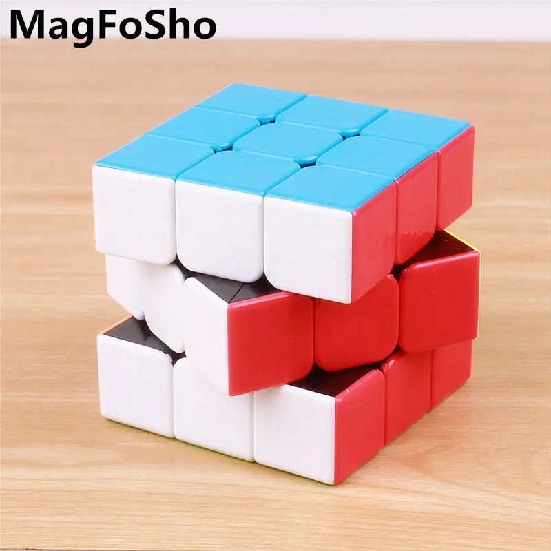 Shengshou 3x3x3 магические кубики драгоценный камень липкая матовая поверхность