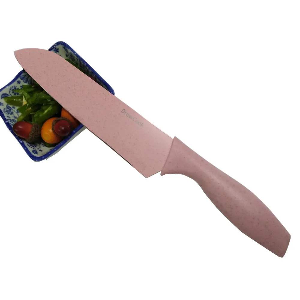 Набор кухонных ножей из нержавеющей стали универсальные ножницы сантоку для