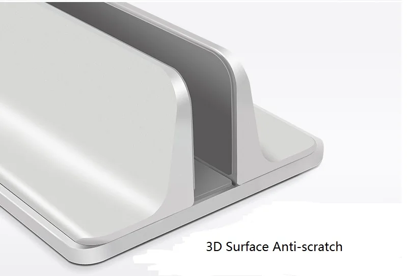 Вертикальная алюминиевая подставка для ноутбука WESAPPA Регулируемый Настольный