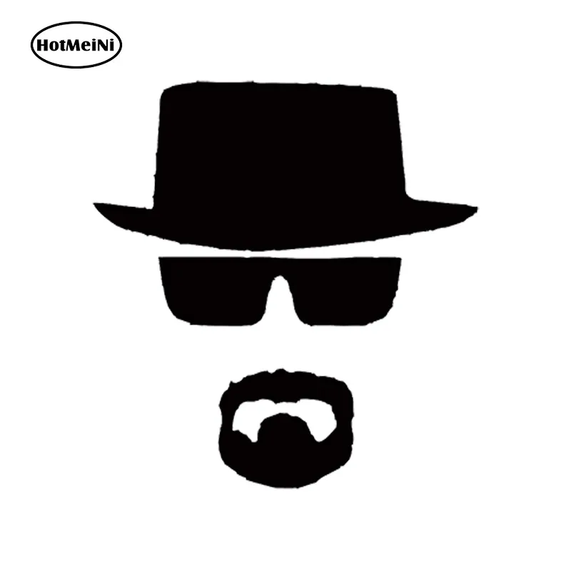 HotMeiNi 13*13 см Heisenberg виниловая наклейка на окно автомобиля Breaking Bad Walt White Cook