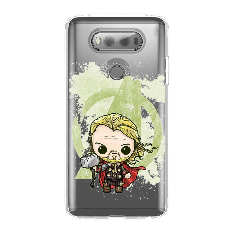 ciciber for LG G7 G6 G5 G4 V40 V35 V30 V20 Phone Case Soft K11 K10 K9 K8 K7 K4 2018 2017 X Power 3 2 Q Stylus 6 7 Marvel |