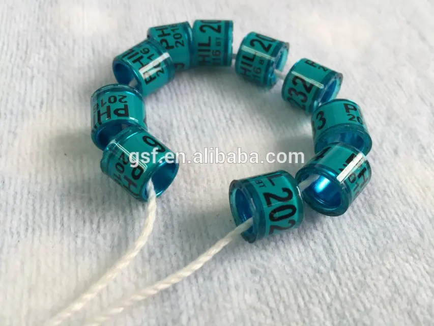 Великолепные кольца для голубиных гонок пластиковый алюминиевый сердечник