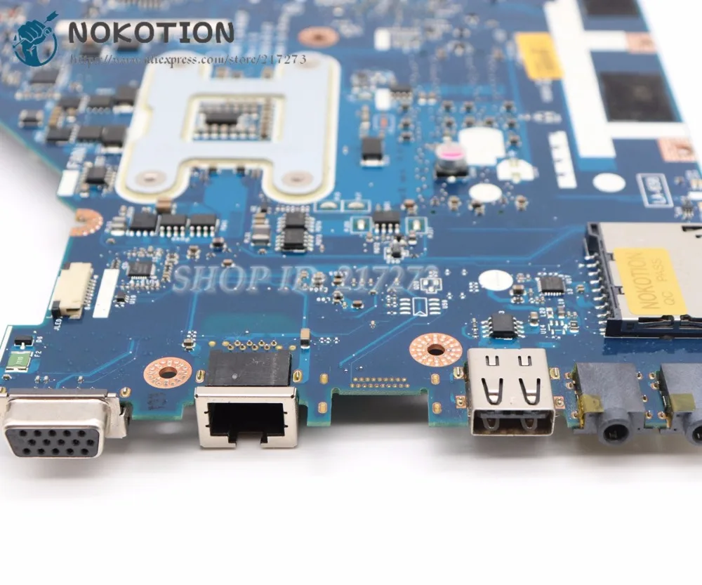 NOKOTION для acer aspire 5742 5733 5742Z 5733Z Материнская плата ноутбука MBRJY02002 PEW71 LA-6582P HM55 UMA DDR3