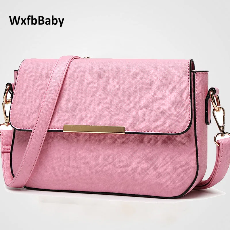 WxfbBaby/оптовая продажа синяя розовая черная сумка с клапаном для девочек мини Casua