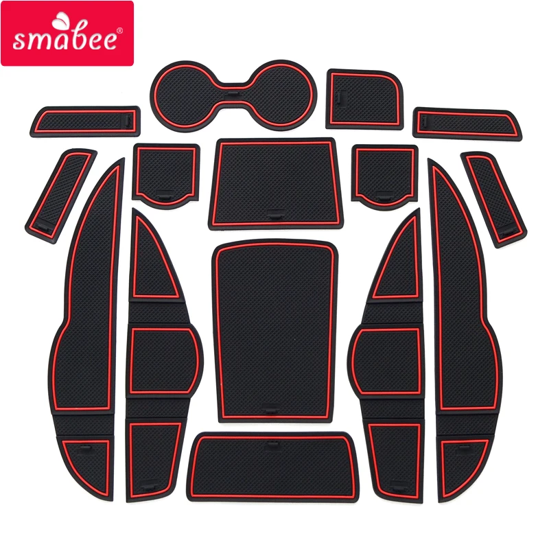 Smabee Противоскользящий резиновый коврик со слотом для ворот KIA Sorento XM 2010 2011 2012 2013 2014