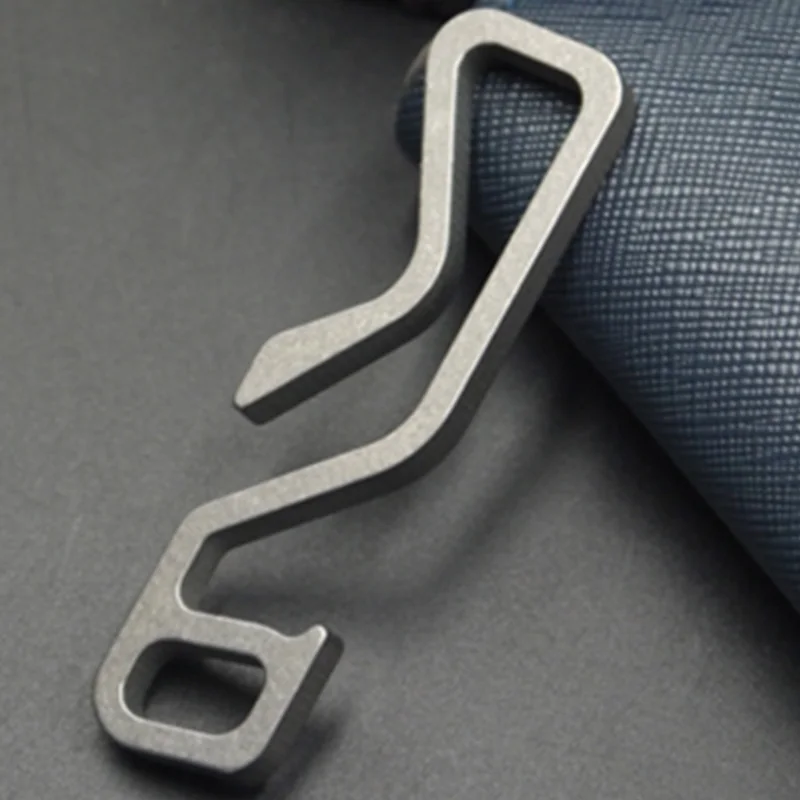 Карабин из титанового сплава зажим для ключей крючки кольцо подвесная Пряжка