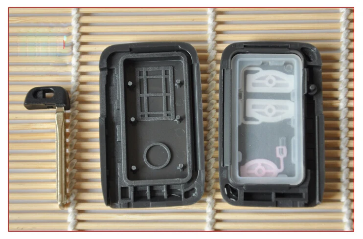 Сменный смарт-чехол для дистанционного ключа с 3 кнопками чехол Toyota Prado Land Cruiser 2 + 1