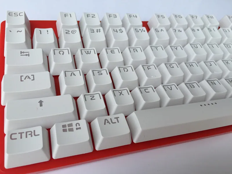 Заглушка для ключей 104 клавиши двухцветные заглушки с подсветкой Cherry MX