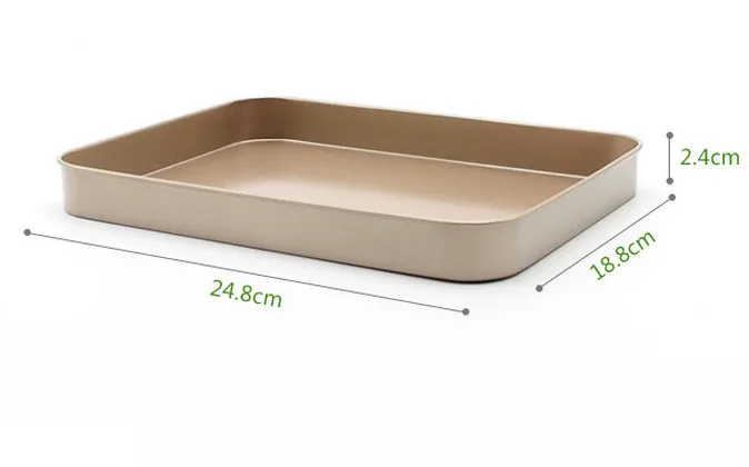 10-дюймовая прямоугольная формочка для торта поднос курицы на гриле хлеба