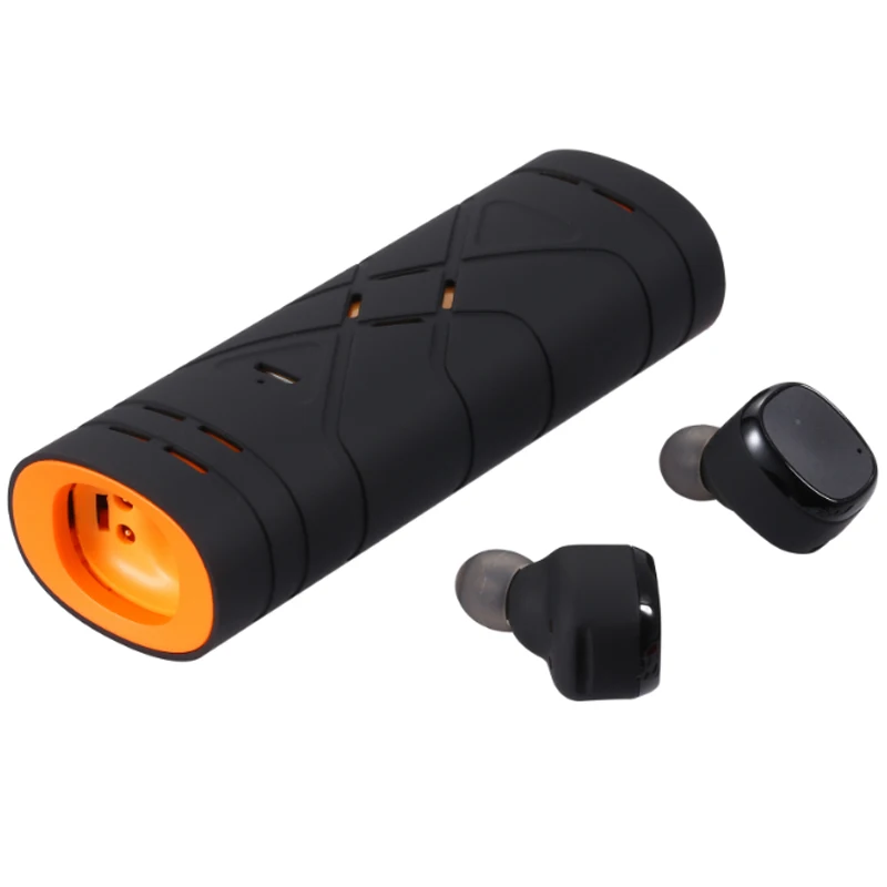 2 in 1 D01 TWS Earphones 650mAh Power Bank Portable Wireless Bluetooth V4.1 Earphone Mini Sport Headset for Ipone smart phones |