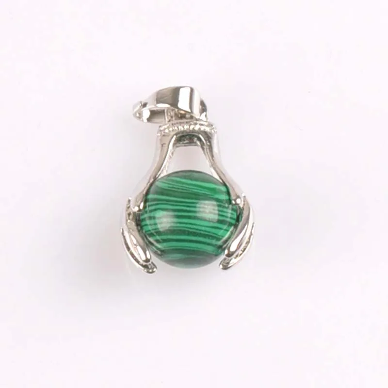 Маятник Wicca с гранями и натуральным камнем для мужчин женщин чакра подвеска Dowsing