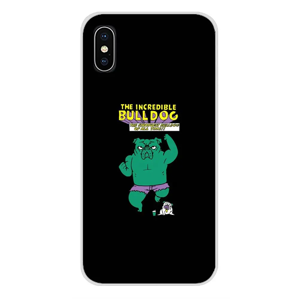 Мягкие чехлы из ТПУ для Apple IPhone X XR XS MAX 4 4s 5 5S 5C SE 6 6 S 7 8 Plus ipod touch 5 6 Dog Polynesian английский Бульдог мода - Цвет: images 7