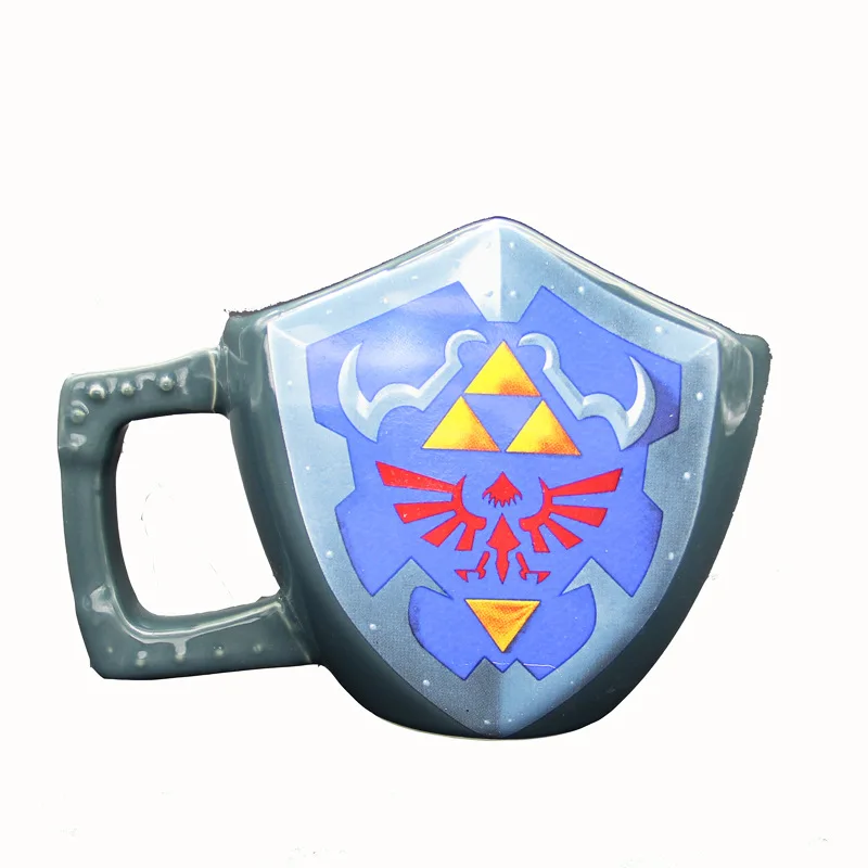 Винтаж Легенда о Zelda Кофе кружка Офис Аниме игры Керамика кружка мальчик Для мужчин прохладный Посуда для напитков подарок