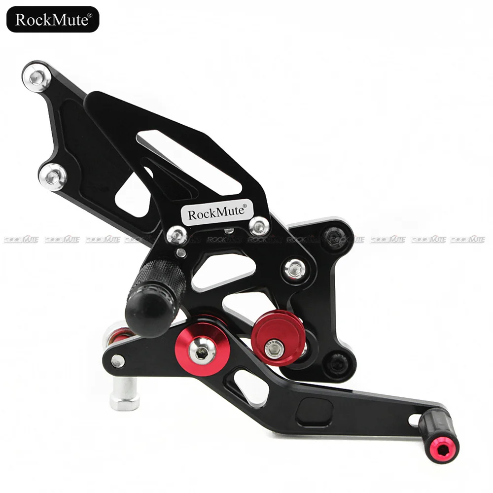 CNC алюминиевый мотоцикл Регулируемый Rearset задний Набор ножная педаль Подножка для KAWASAKI Ninja 250R 2008 2009 2010 2011 2012