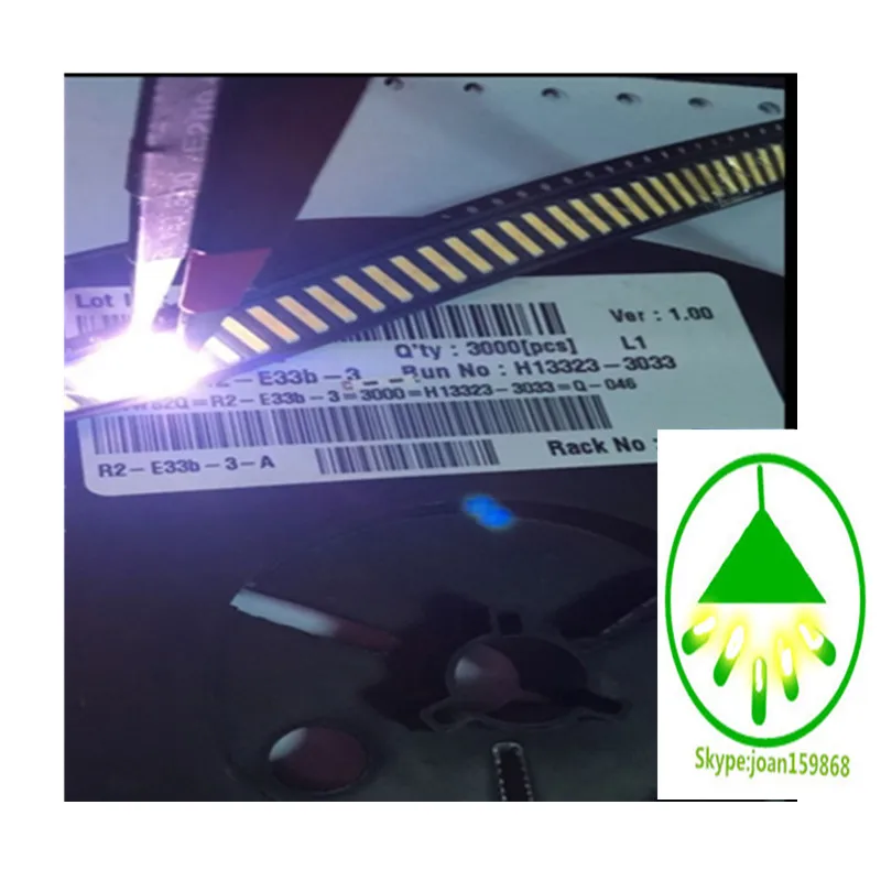 200 шт./лот 8520 3 В 150MA SMD для LG витые бусины светодио дный лампы ТВ Подсветка полосой