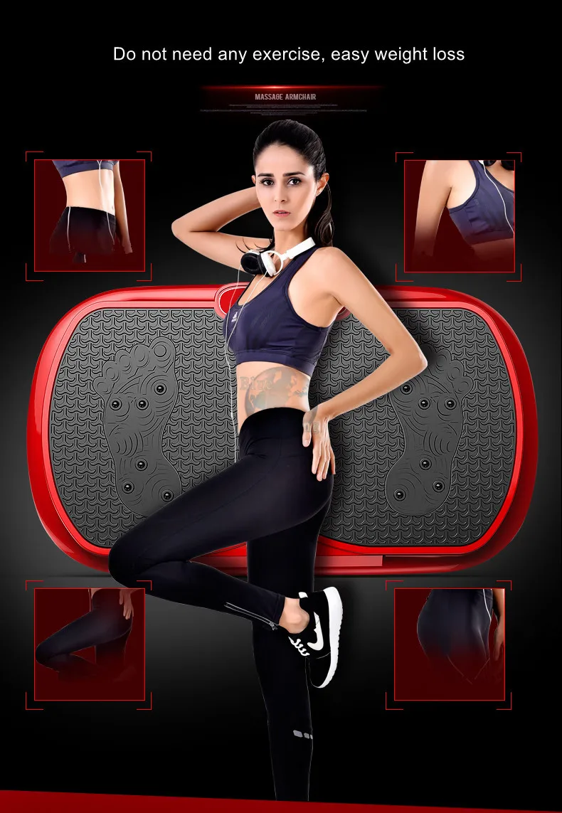 BESGO подходит вибрации учебное пособие 3D тонкий мышц похудение коррекция фигуры