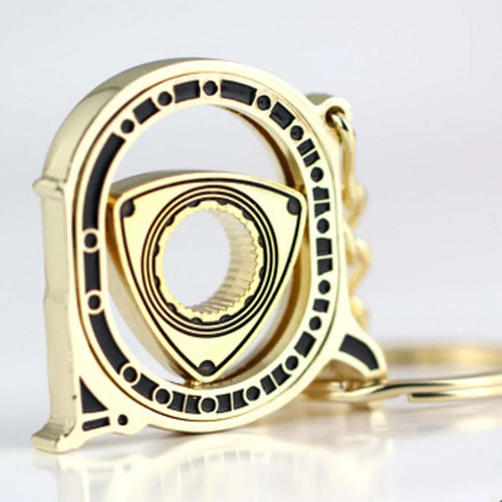 Высокое качество Автозапчасти спиннинг модель двигателя брелок для ключей