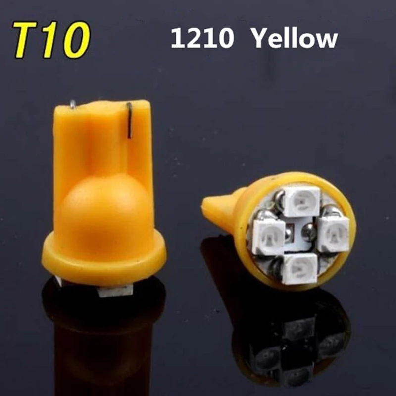 Керамическая Автомобильная интерьерная Светодиодная лампа T10 COB W5W 168 клиновидные