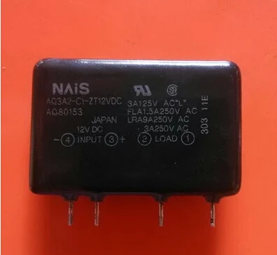 

HOTNEW AQ3A2-C1-ZT12VDC AQ80153 AQ3A2 ZT12VDC 12VDC DC12V NAIS ZIP4