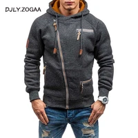 2021 autumn winter new mens hooded hoodie fashion wild hoodies zipper solid sweatshirts coat large size m 4xl
