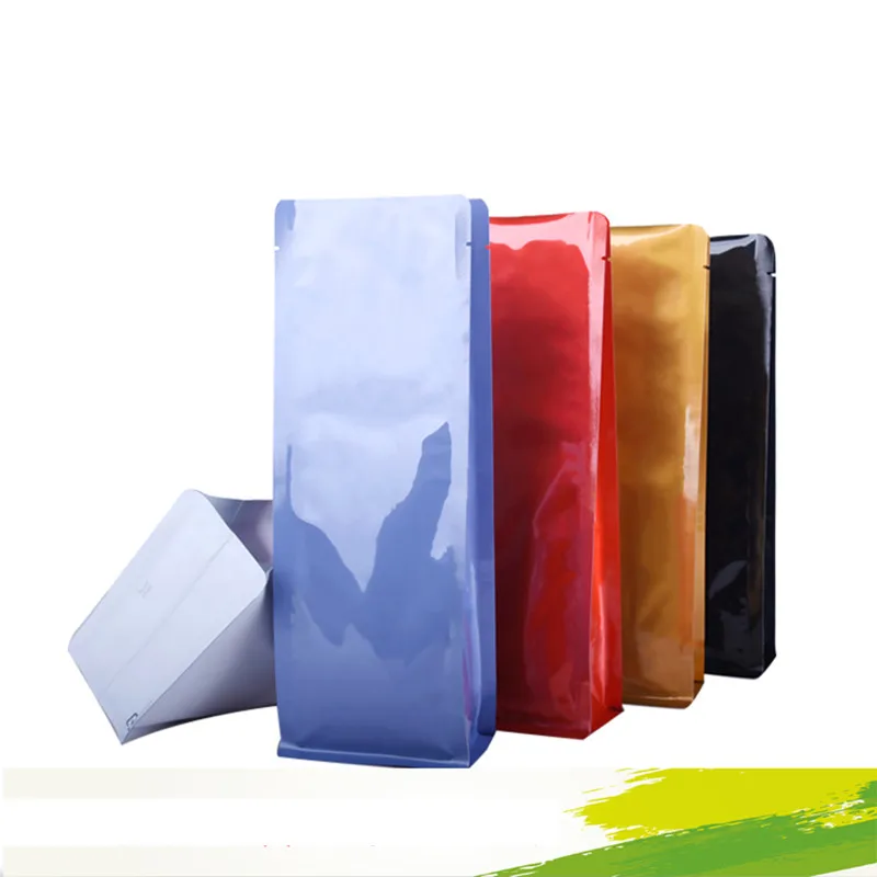 50 шт. разноцветные органные пакеты из алюминиевой фольги для упаковки кофе