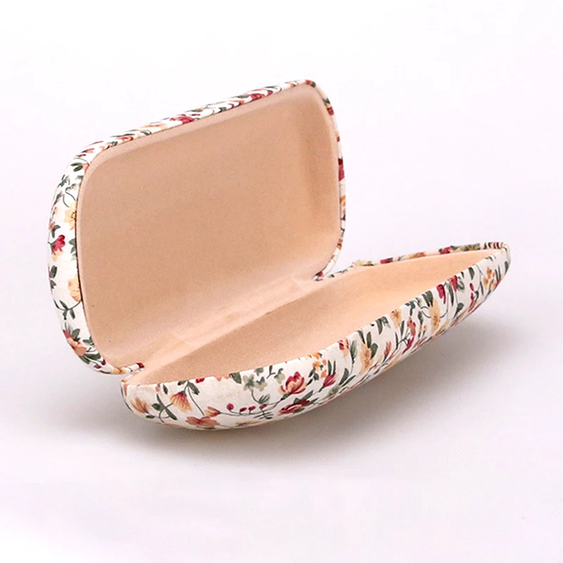 Новый Твердый Чехол для очков es чехол корпуса оптики s очки с цветочным принтом