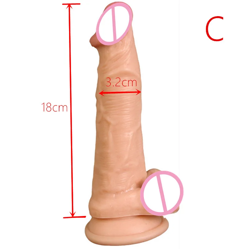 3 размера огромный фаллоимитатор реалистичный пенис большие фаллоимитаторы с
