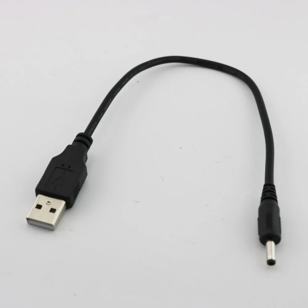 10 шт. USB 2 0 A штекер 3 5x1 35 мм мужской зарядный кабель DC источник питания 25