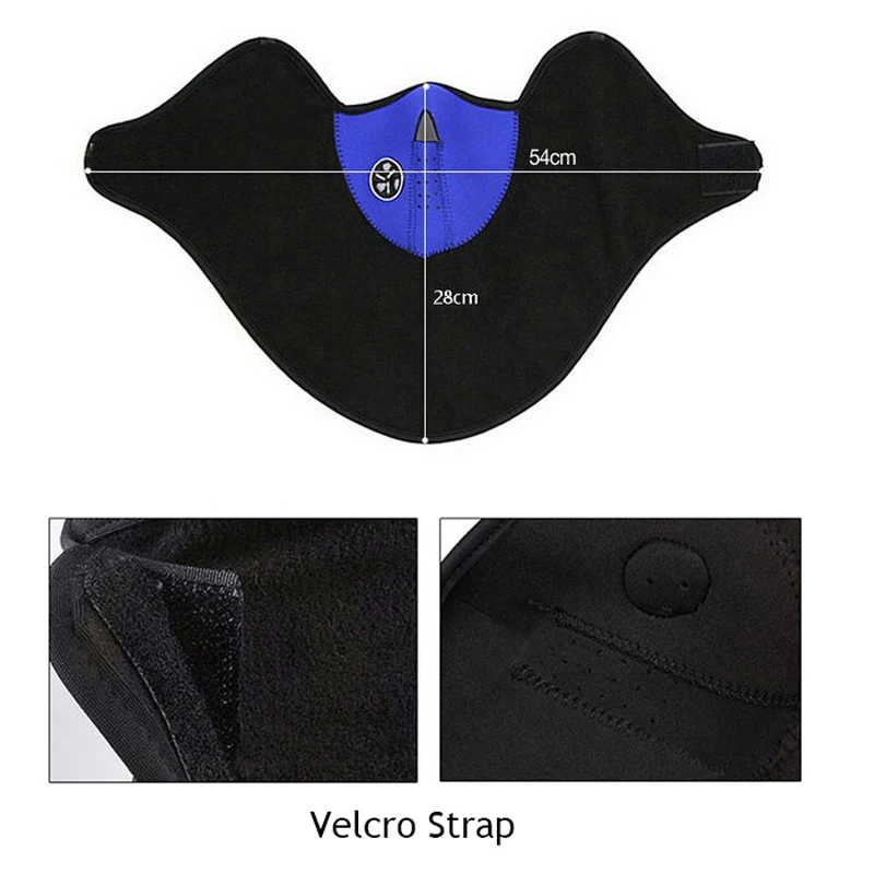 Мотоциклетная маска для лица защита от ветра лыжная зимняя мотоциклетная