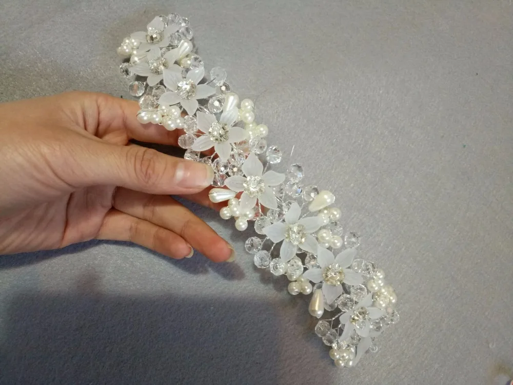 Оптовая продажа аксессуары для волос свадьбы повязка на голову с цветами