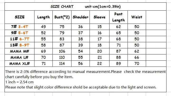 2PCS WLG family matching clothes mother and daughter printed t shirt and pink pant set mommy and me summer clothes
2PCS WLG family matching clothes mother and daughter printed t shirt and pink pant set mommy and me summer clothes