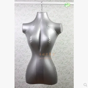 Бесплатная доставка!! Новый надувной манекен полутела модель верхней части тела