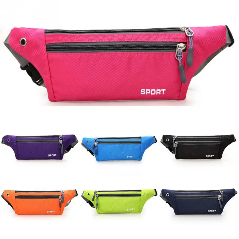 Повседневное Спортивная поясная сумка для женщин мужчин Fanny Pack Панк Сумка через