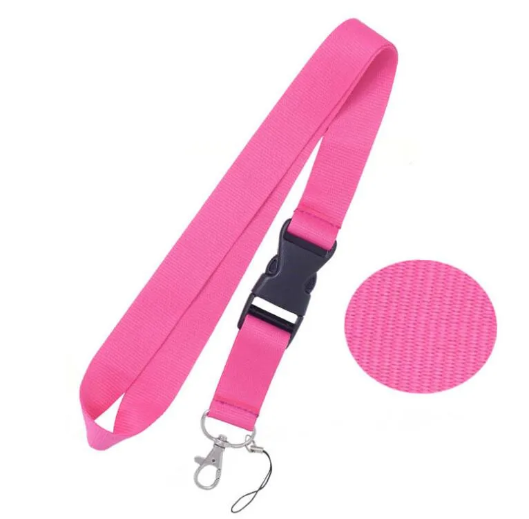 FREE SHIPPING Pink Car DIY ID bag Key Lanyard Badge Holders Mobile Phone Neck Straps gifts | Украшения и аксессуары