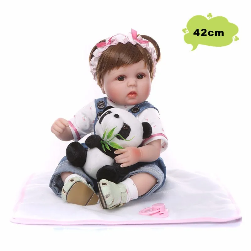 blue eyes NPK Bebe Reborn полный корпус силиконовая кукла Reborn Baby Кукла Реалистичная Boneca Reborn игрушка для ванны подарок на день рождения для детей - Цвет: blue eyes