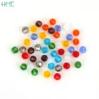 Круглые бусины-разделители из австрийского хрусталя, 6 мм, 100 шт.