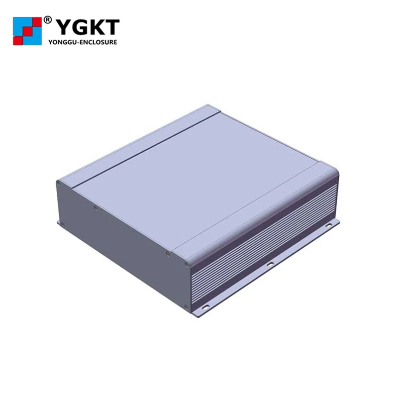 Экструзионный алюминиевый корпус с двумя панелями для печатной